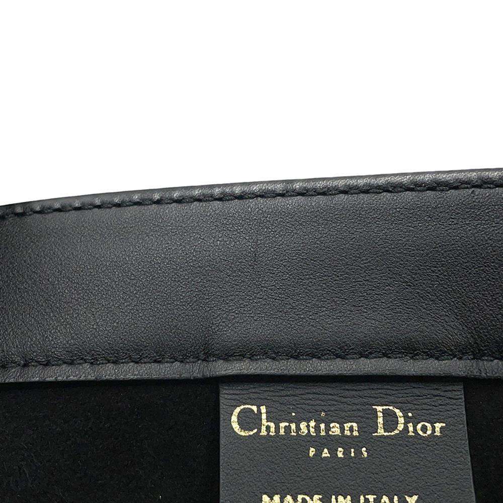 Dior Book tote Black All leather Size Medium