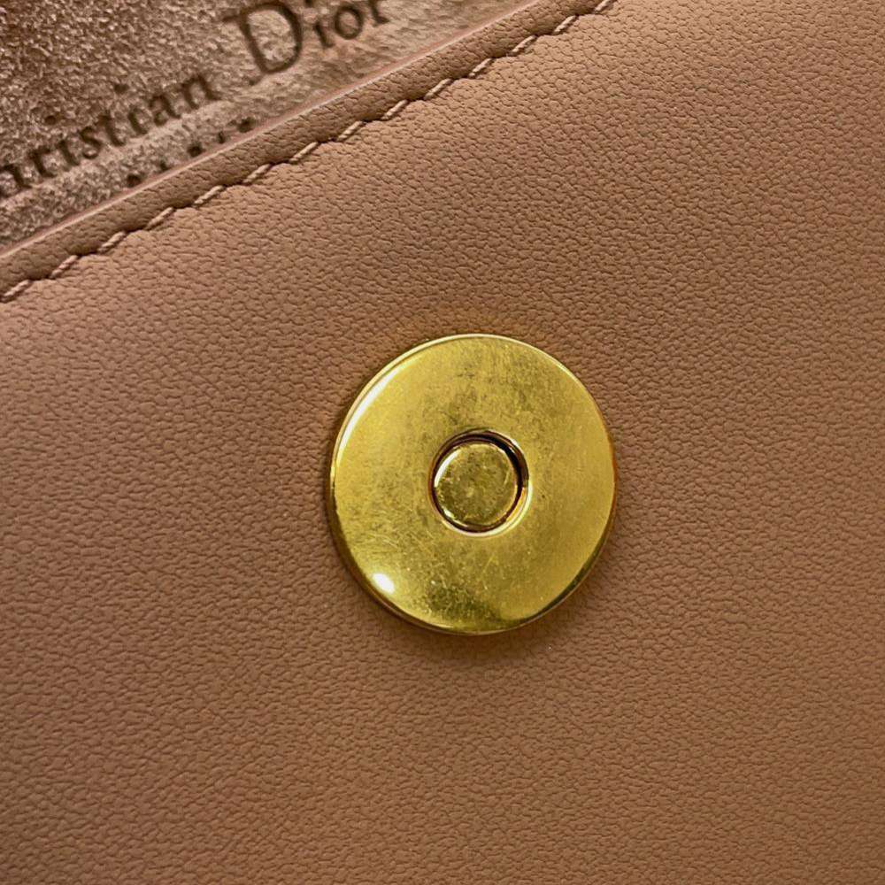 Dior Ultramatt Saddle Belt Pouch Pink Leather