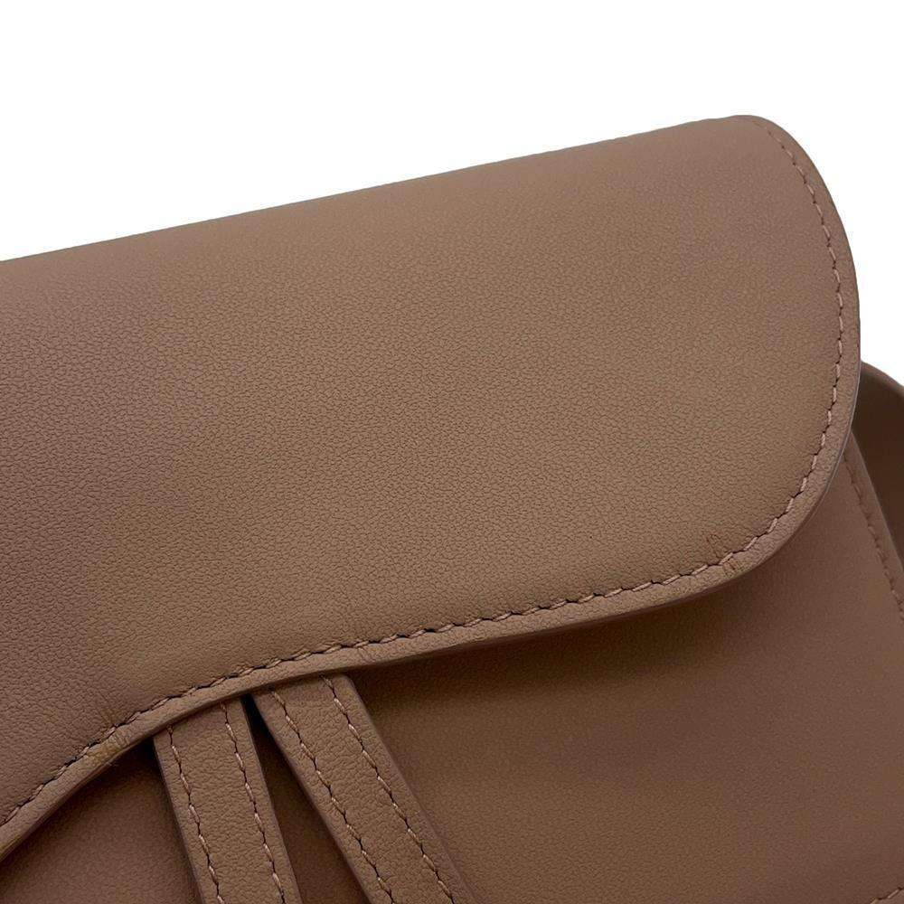 Dior Ultramatt Saddle Belt Pouch Pink Leather