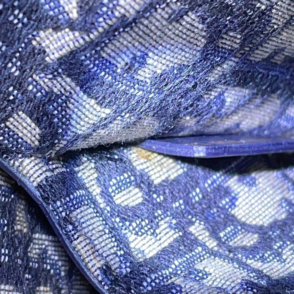 Dior Wicker Oblique bucket bag Beige/Navy M7600CMVO Rattan Canvas