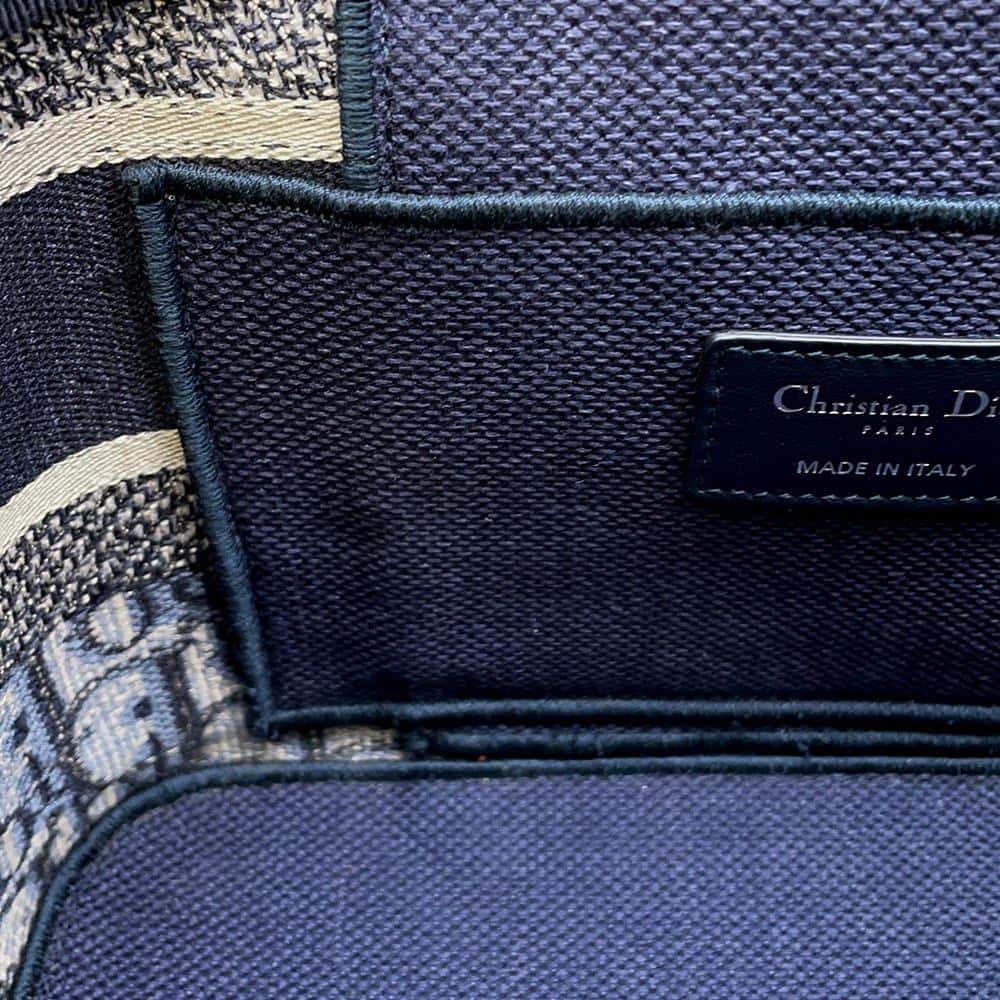 Dior Travel Oblique Vanity Navy S5480VRIW Canvas