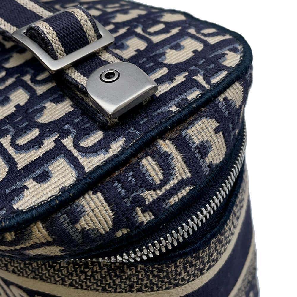 Dior Travel Oblique Vanity Navy S5480VRIW Canvas