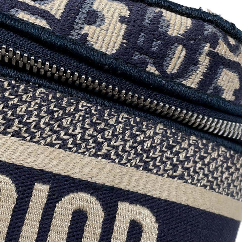 Dior Travel Oblique Vanity Navy S5480VRIW Canvas