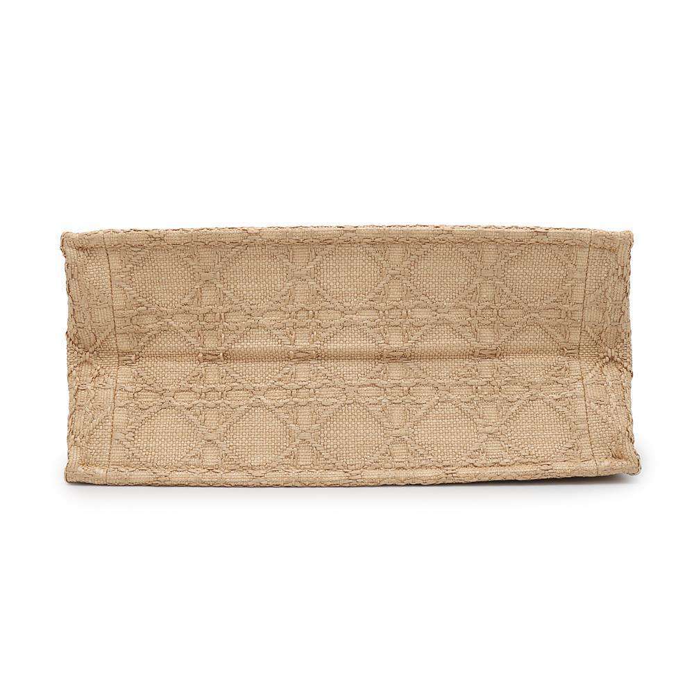 Dior Book tote Beige M1296ZSQD_M925 Raffia Size Medium