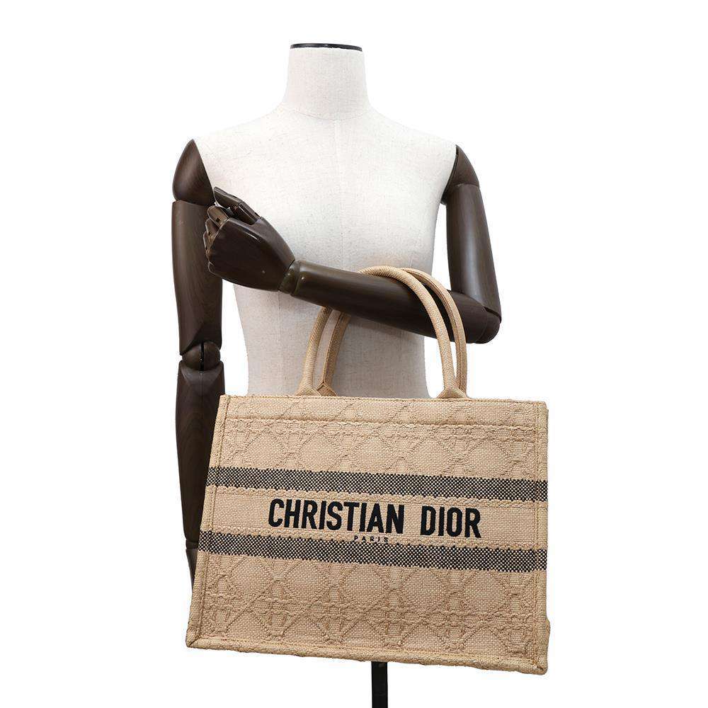 Dior Book tote Beige M1296ZSQD_M925 Raffia Size Medium
