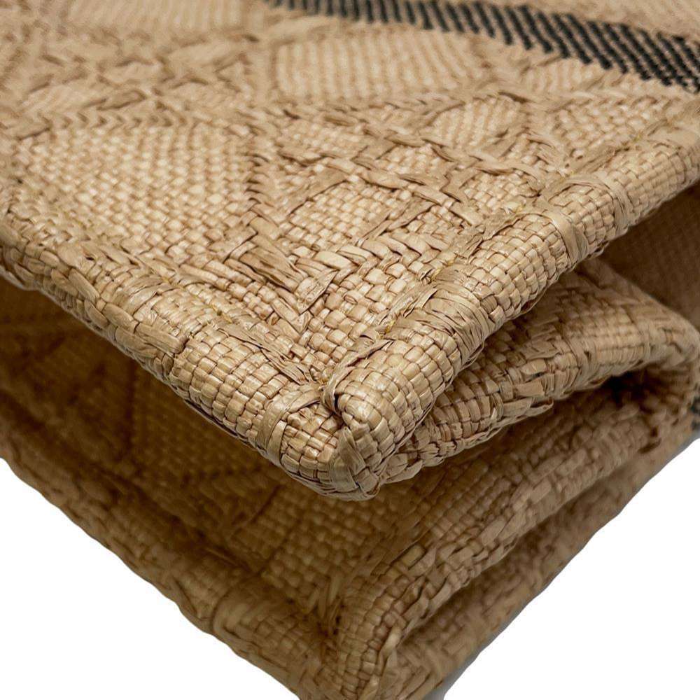 Dior Book tote Beige M1296ZSQD_M925 Raffia Size Medium