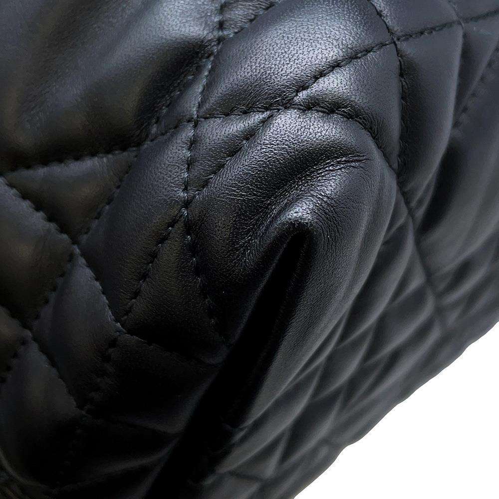 Dior To Jules Macrocannage Black M2821OSHJ Calf Leather Size Medium