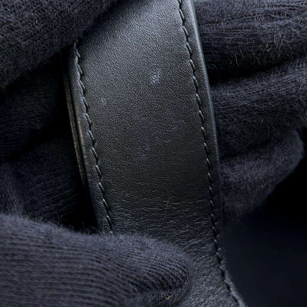 Dior To Jules Macrocannage Black M2821OSHJ Calf Leather Size Medium