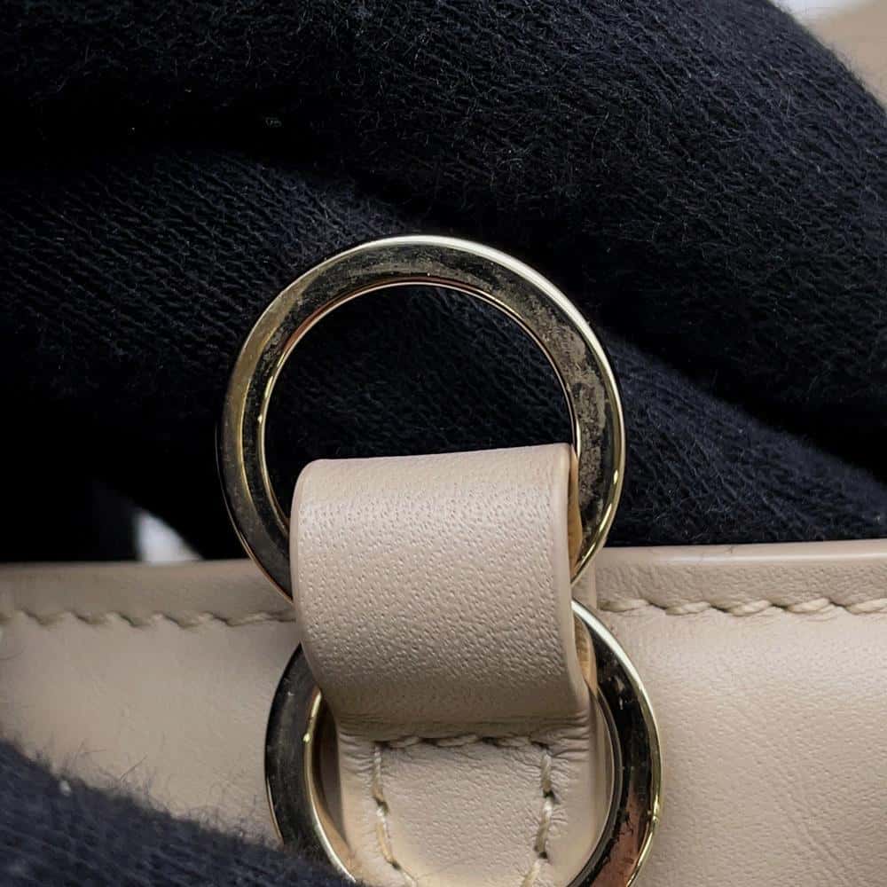 Dior To Jules Beige M2821OSHJ Calf Leather Size Medium