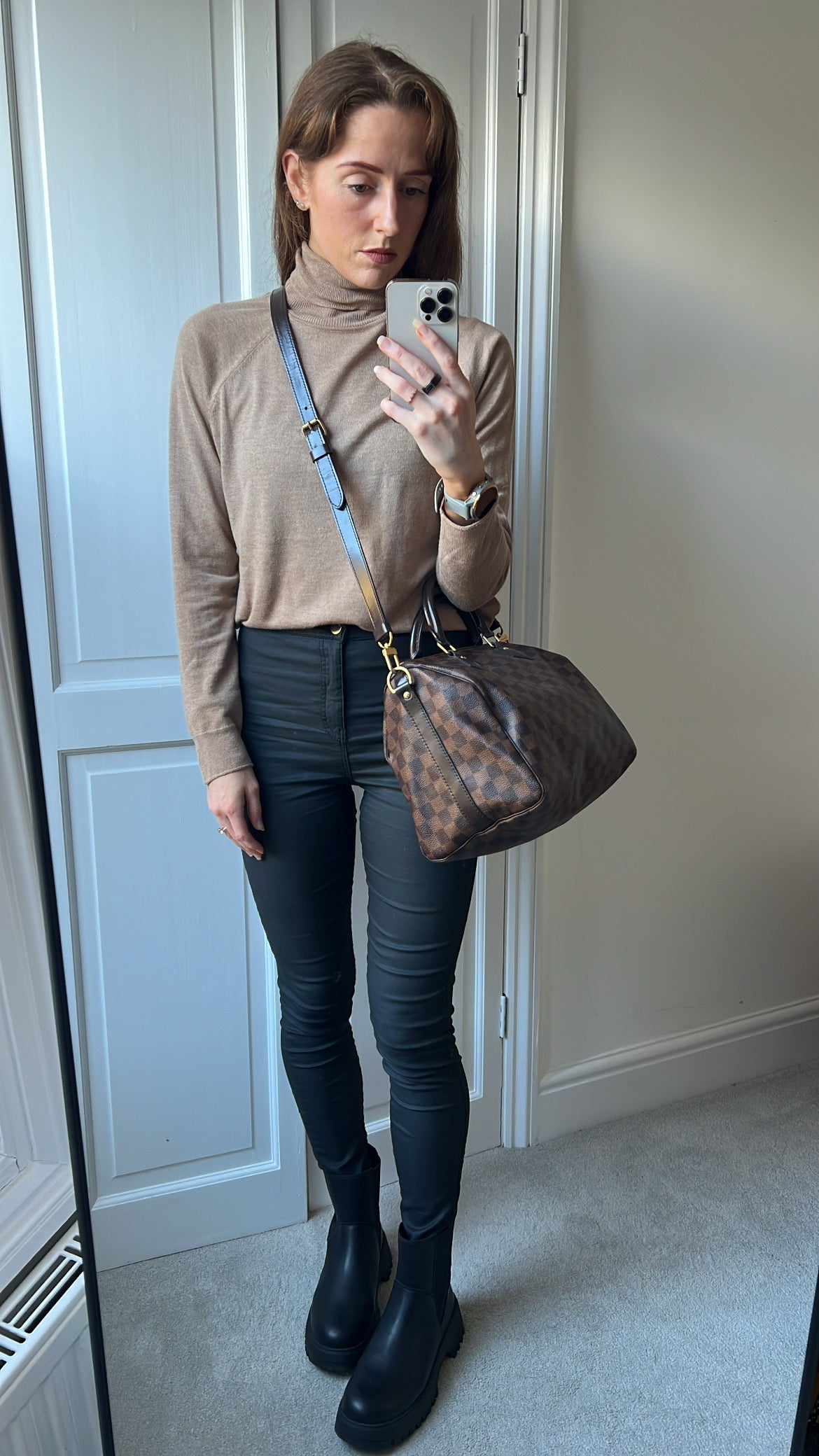 Louis Vuitton Speedy Bandouliere 30 Damier Ebene (RRP £1490)