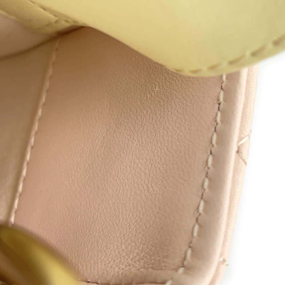 Dior Lady Dior Bag ?Mini QuartzPink/Pastel Yellow M0505ONJC_M912 Lambskin Size Mini