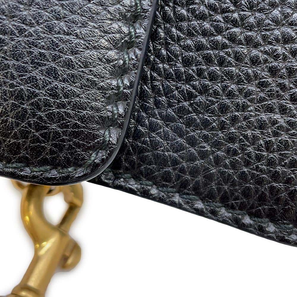 Dior Addict ClutchPouch Black Leather