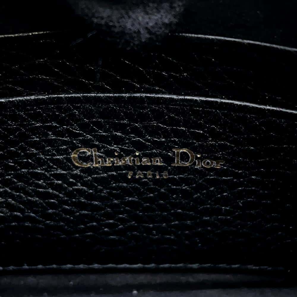 Dior Addict ClutchPouch Black Leather