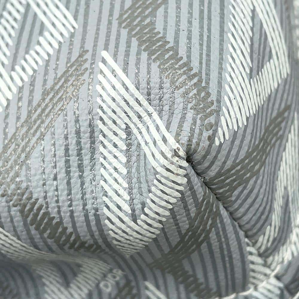 Dior Hit the Road CD Diamond Backpack Gray 1ESBA163CDP PVC Calf Leather Size Large