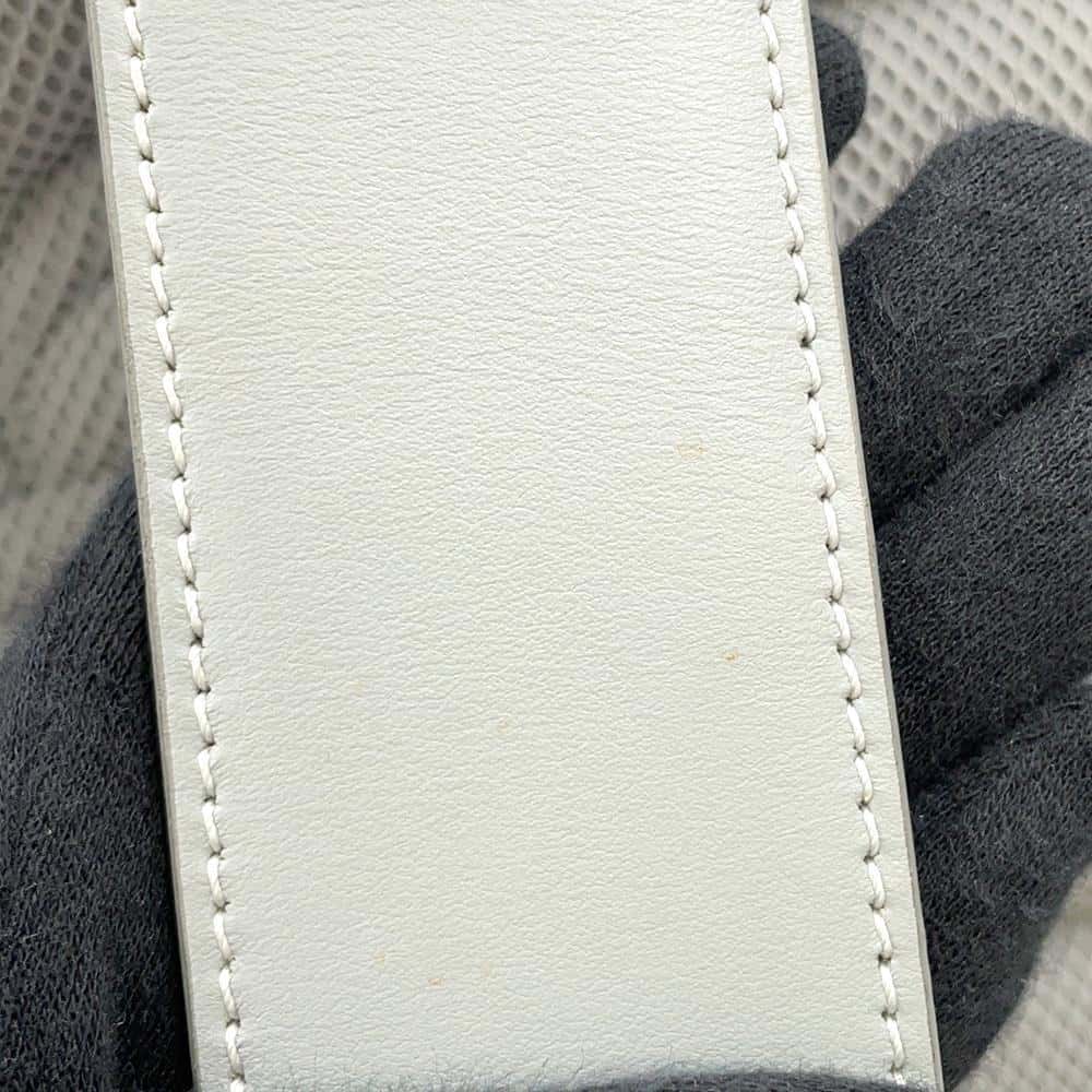 Dior Hit the Road CD Diamond Backpack Gray 1ESBA163CDP PVC Calf Leather Size Large