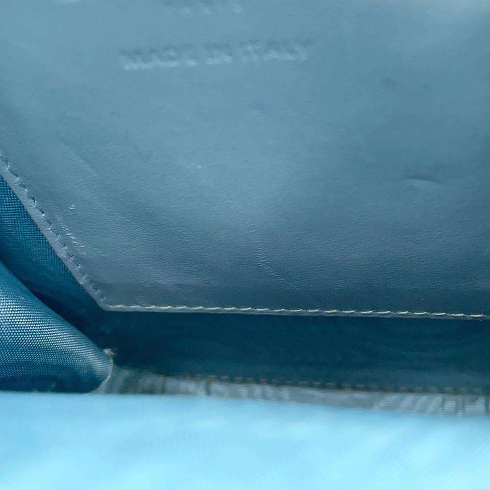 Dior cannage phone holder Light BlueS0872OVRB Patent Leather