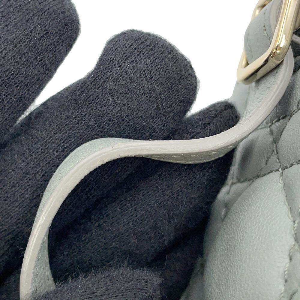 Dior Cannage Micro Vanity Bag CloudBlue S0918ONMJ Lambskin