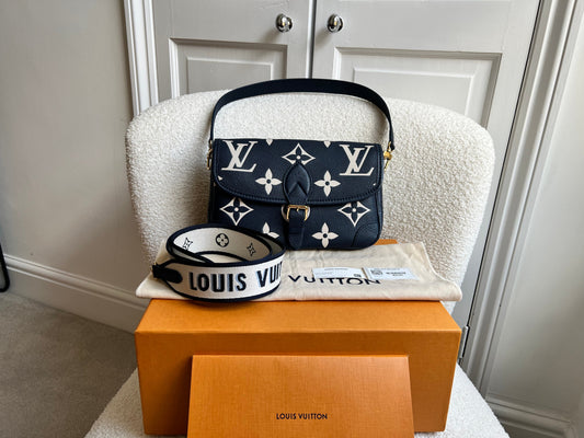 Louis Vuitton Diane Satchel Bicolour Empreinte (RRP £2,020)
