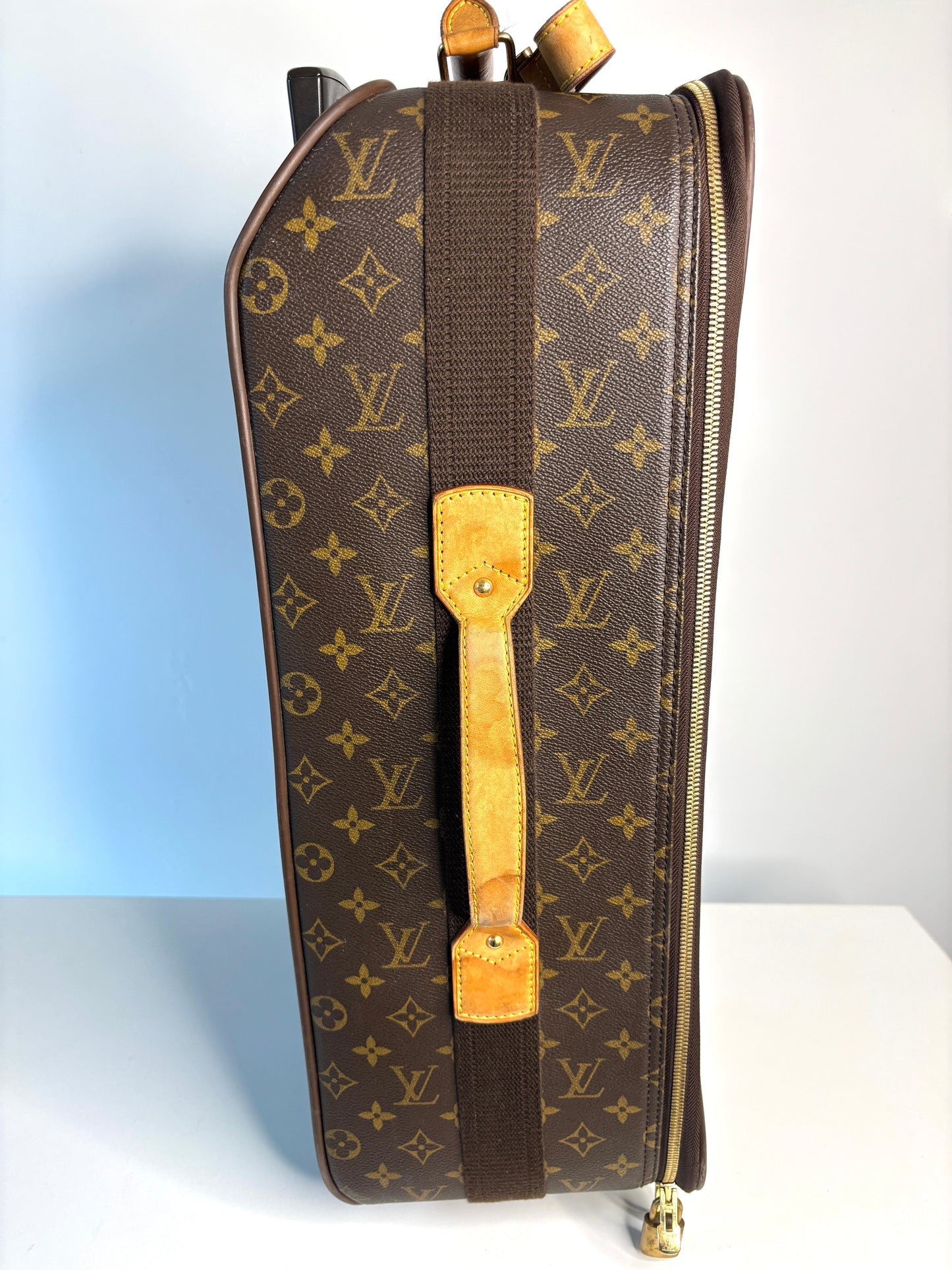 Louis Vuitton Pegase 55 Monogram Suitcase Travel Bag - Preloved