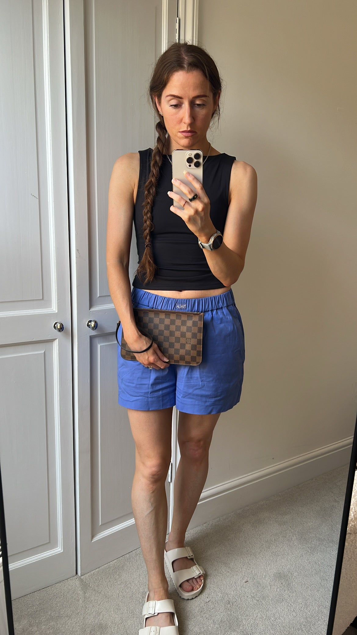 Louis Vuitton Pouch (from Neverfull) in Damier Ebene