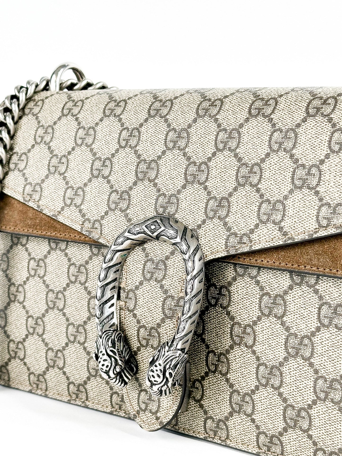 Gucci GG Supreme Small Dionysus Shoulder Bag