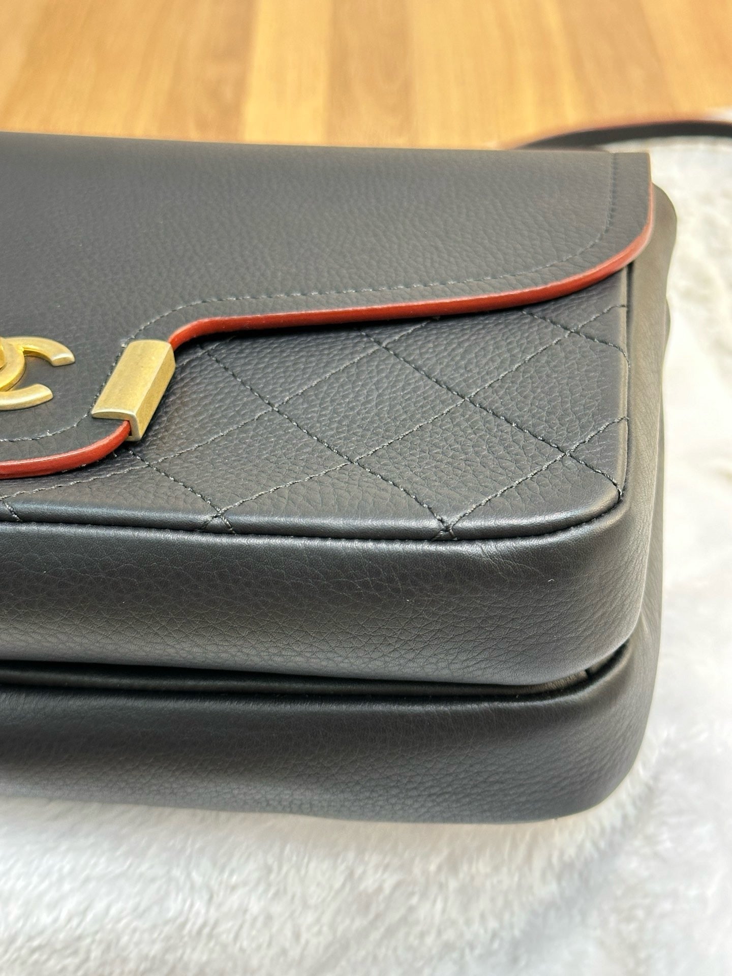 Chanel Archi Chic Flap Bag Quilted Grained Calfskin Medium