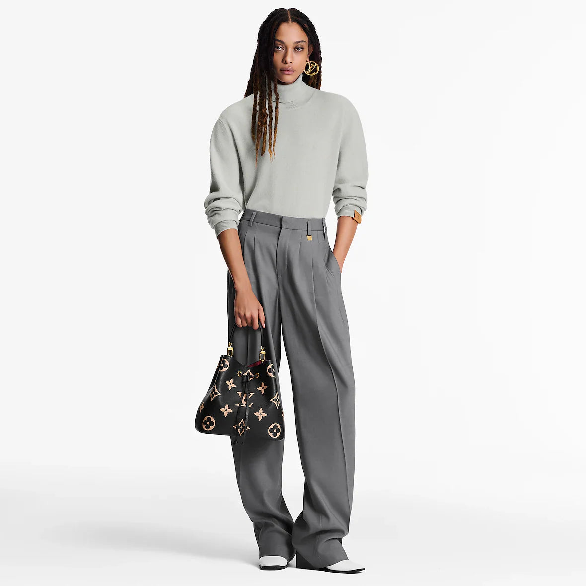 Louis Vuitton Neo Noe BB Bucket Bag in Bicolour Empeinte (RRP £2170)