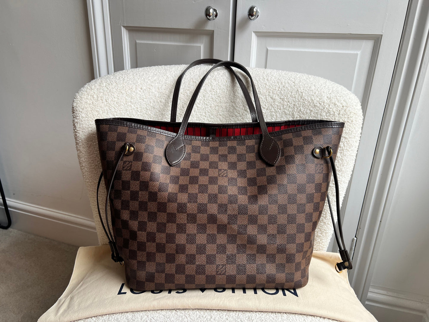 Louis Vuitton Neverfull MM Damier Ebene (RRP £1410)