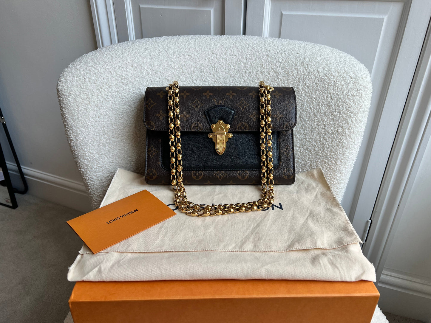 Louis Vuitton Victoire Monogram and Black (RRP £2000)