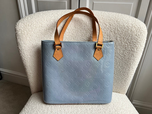 Louis Vuitton Houston Lavender Vernis Patent Leather