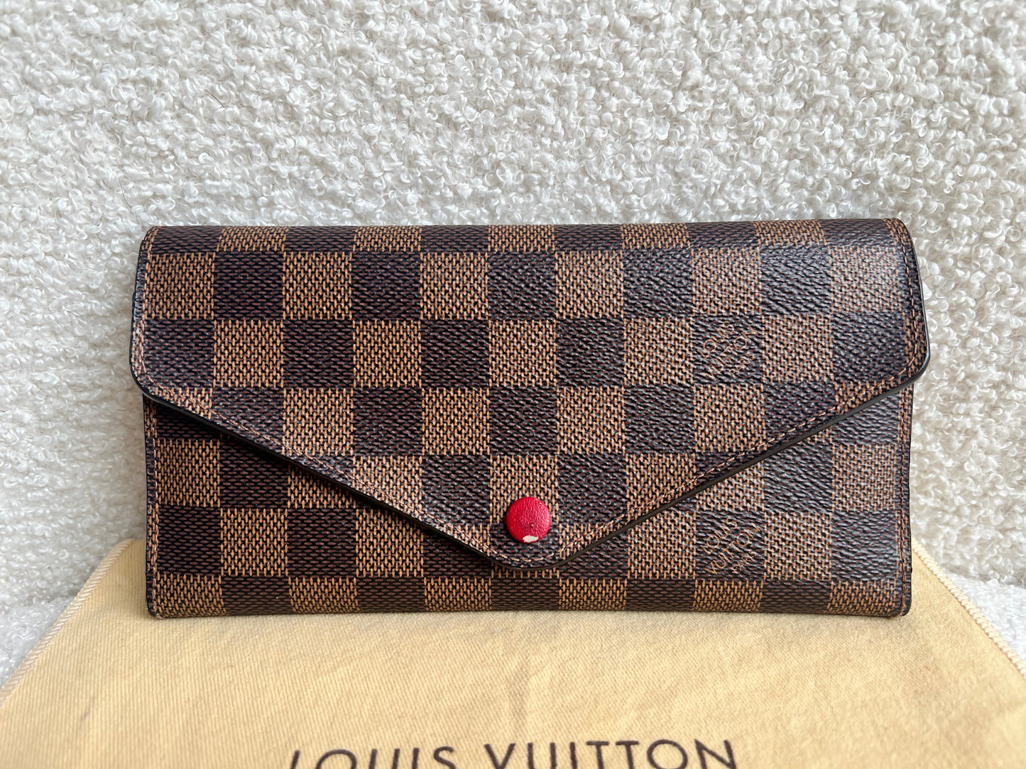 Louis Vuitton Josephine Wallet in Damier Ebene (RRP £370)