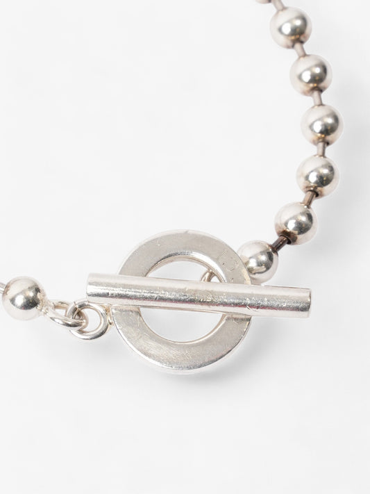 Gucci Ball Chain Bracelet Silver Silver Sterling 15cm