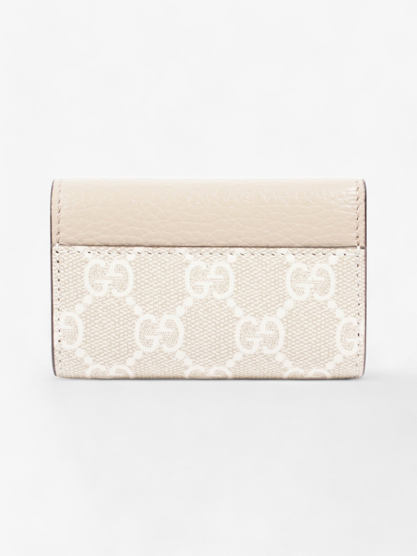 Gucci Key Case Beige Leather