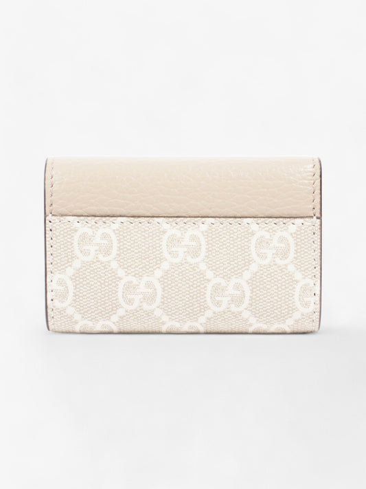 Gucci Key Case Beige Leather
