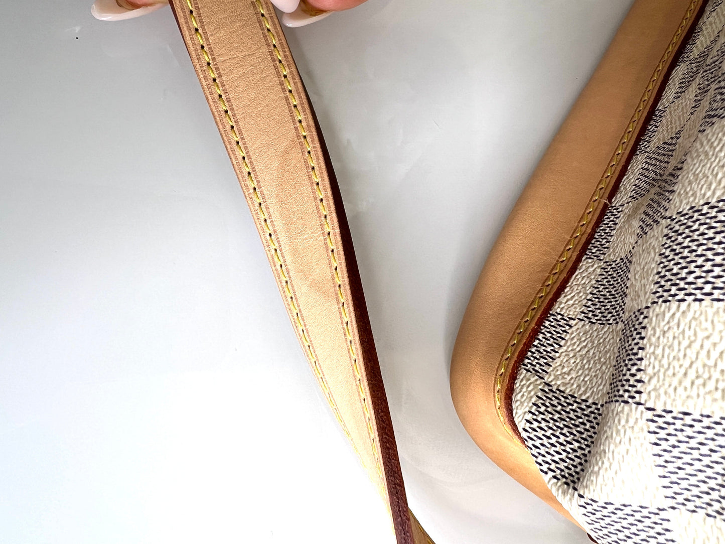 Louis Vuitton Preloved Noe BB Damier Azur Bucket Bag