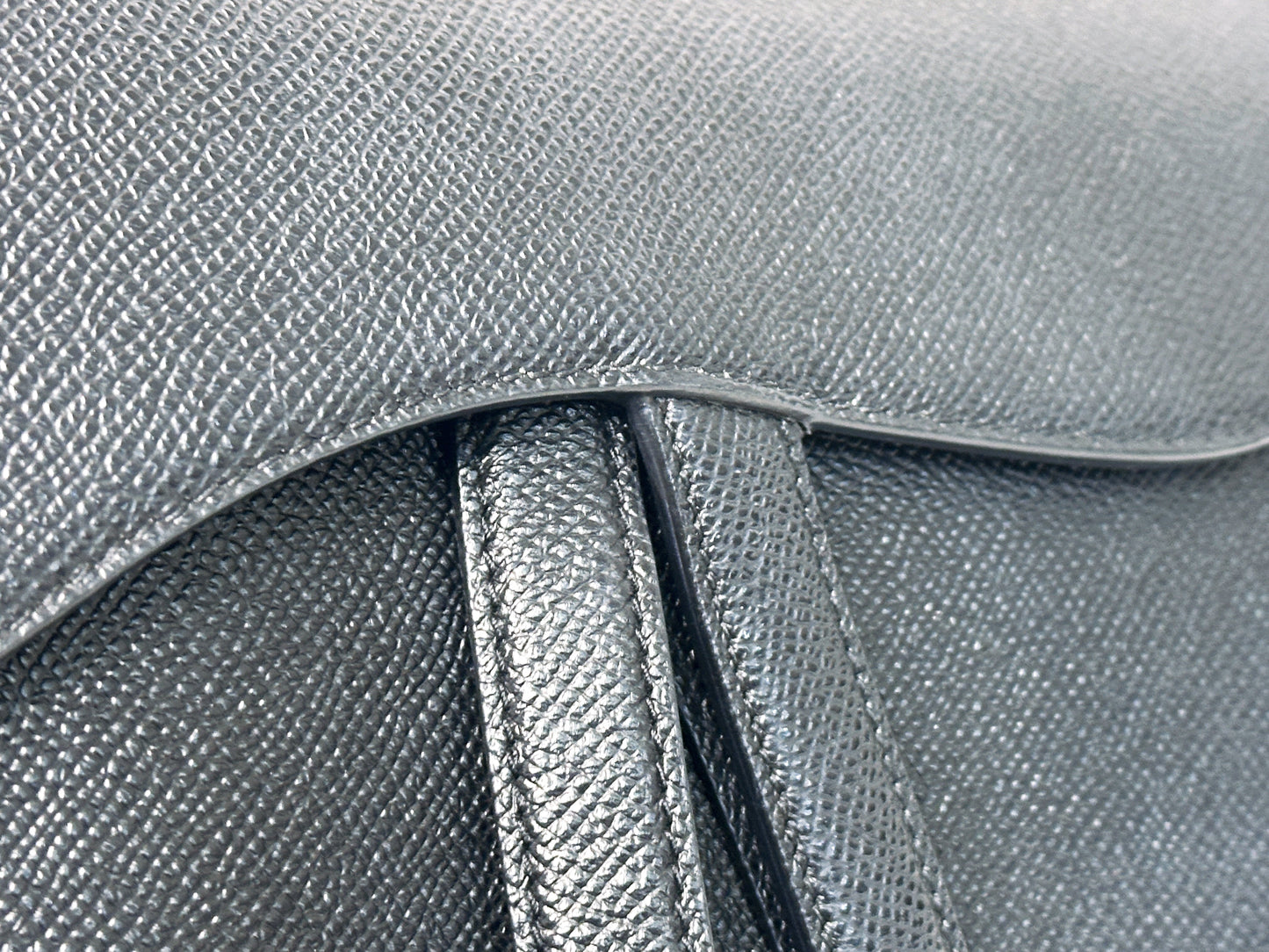 Christian Dior Saddle Bag with Strap Golden Saddle Black Calfskin 2022 year