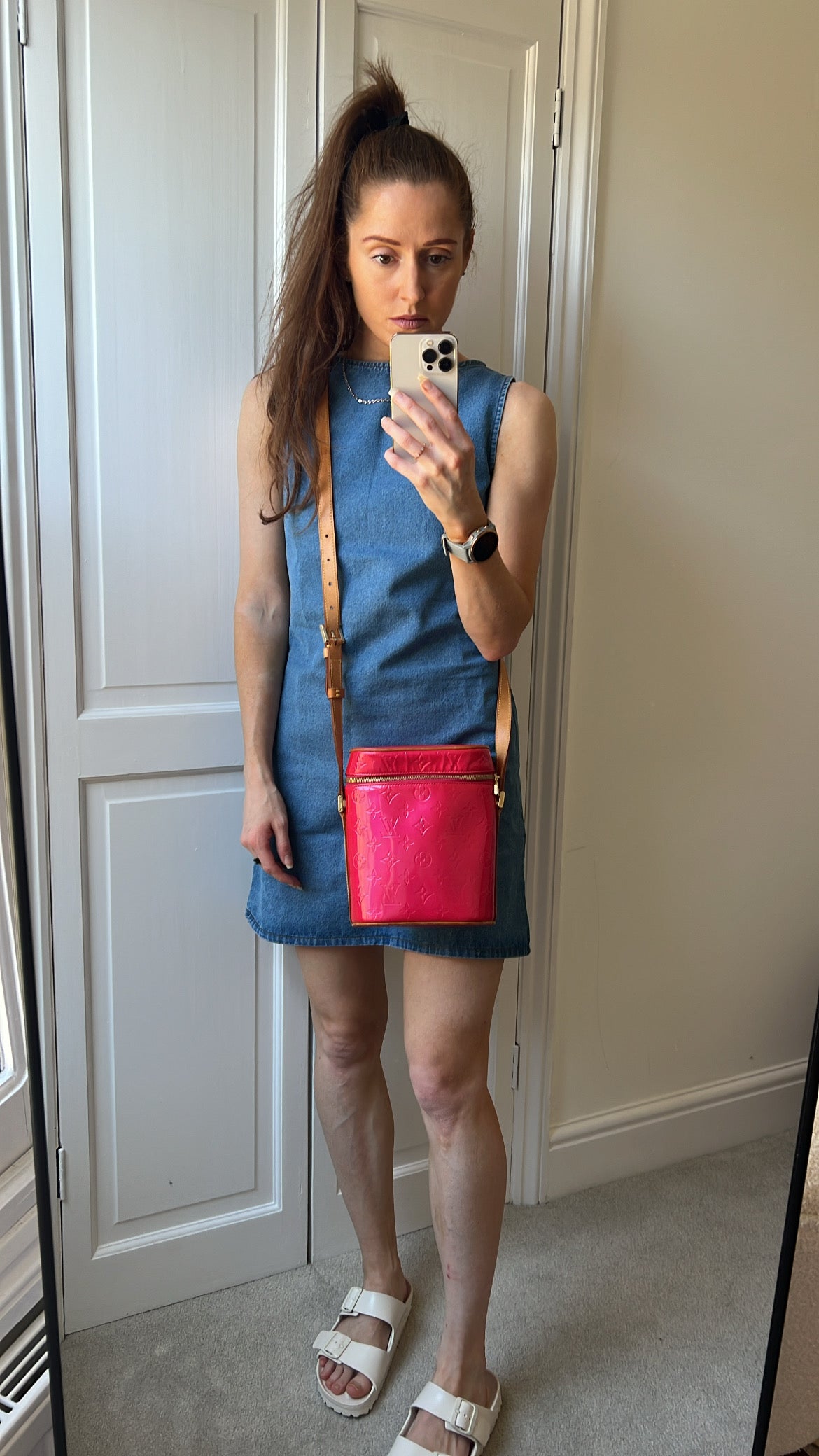 Louis Vuitton Sullivan Vertical Bag in Vernis Patent Leather