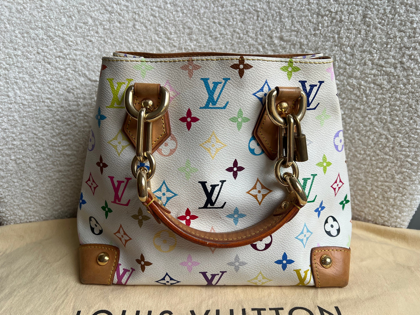 Louis Vuitton White Multicolore Audra