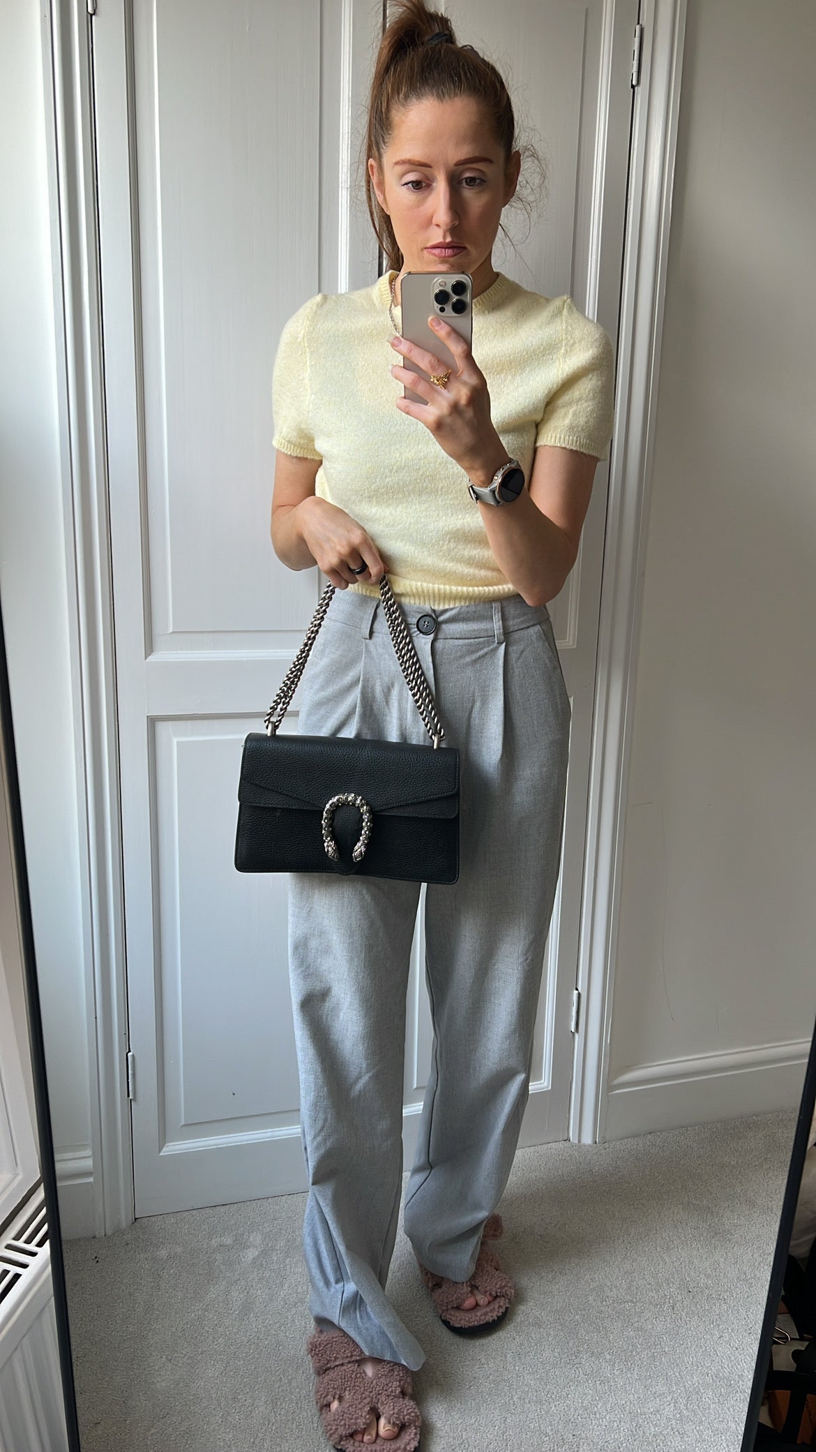 Gucci Dionysus GG Black Small Shoulder Bag (RRP £2,670)