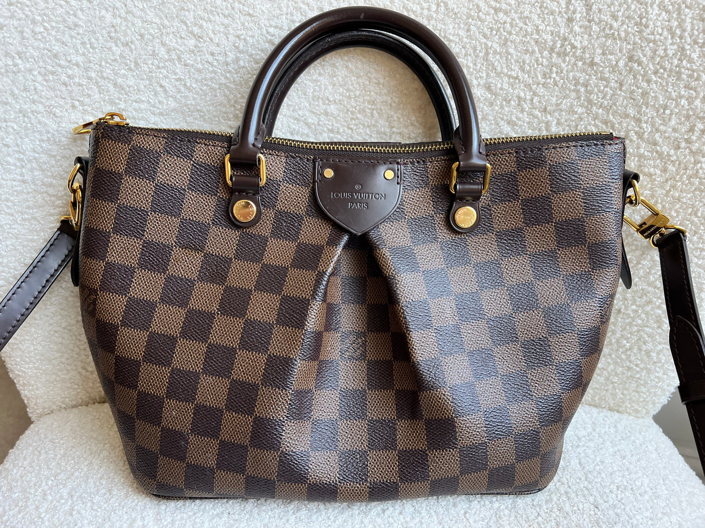 Louis Vuitton Siena PM Tote Damier Ebene