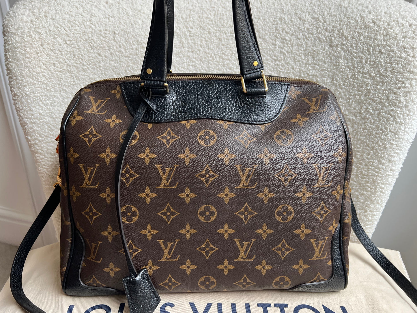 Louis Vuitton Retiro Bag Monogram and Black (RRP £1470)