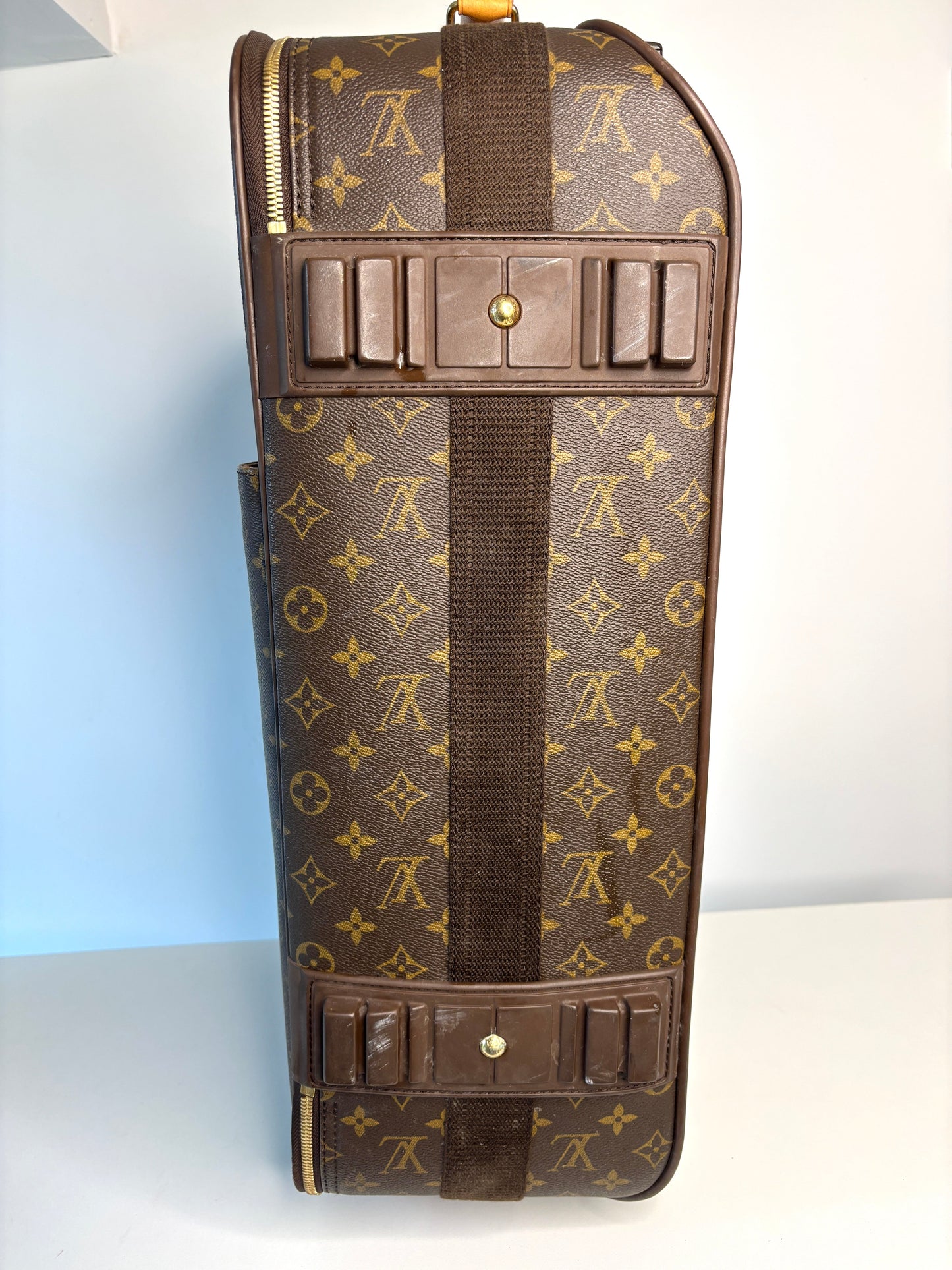 Louis Vuitton Pegase 55 Monogram Suitcase Travel Bag - Preloved