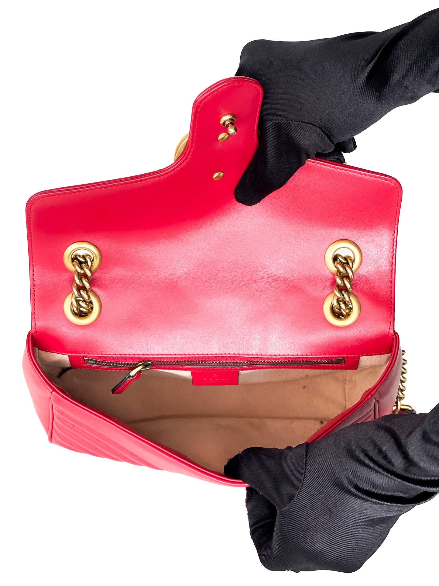 Gucci GG Marmont Small Matelasse Shoulder Bag