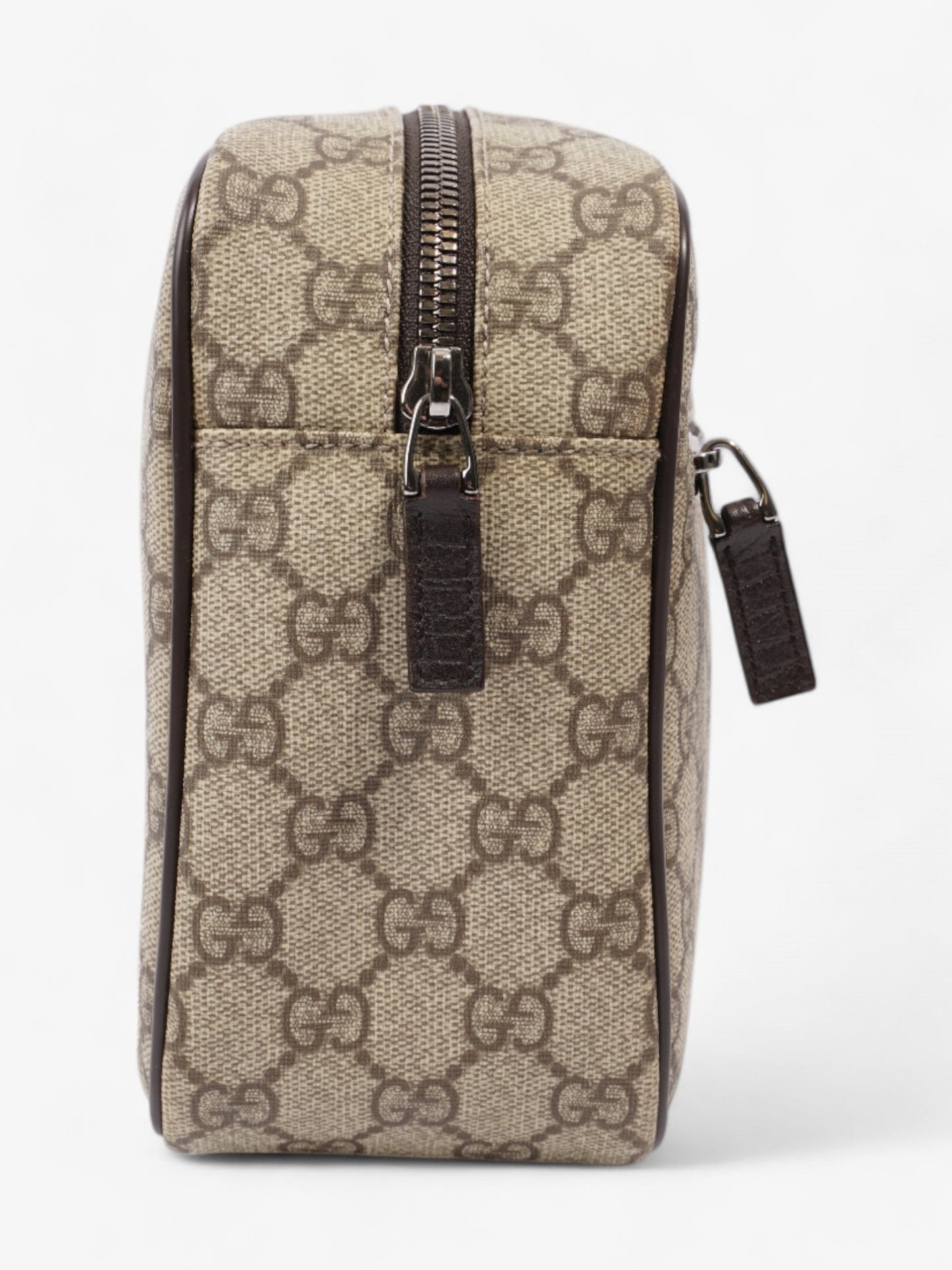 Gucci GG Toiletry Brown Coated Canvas