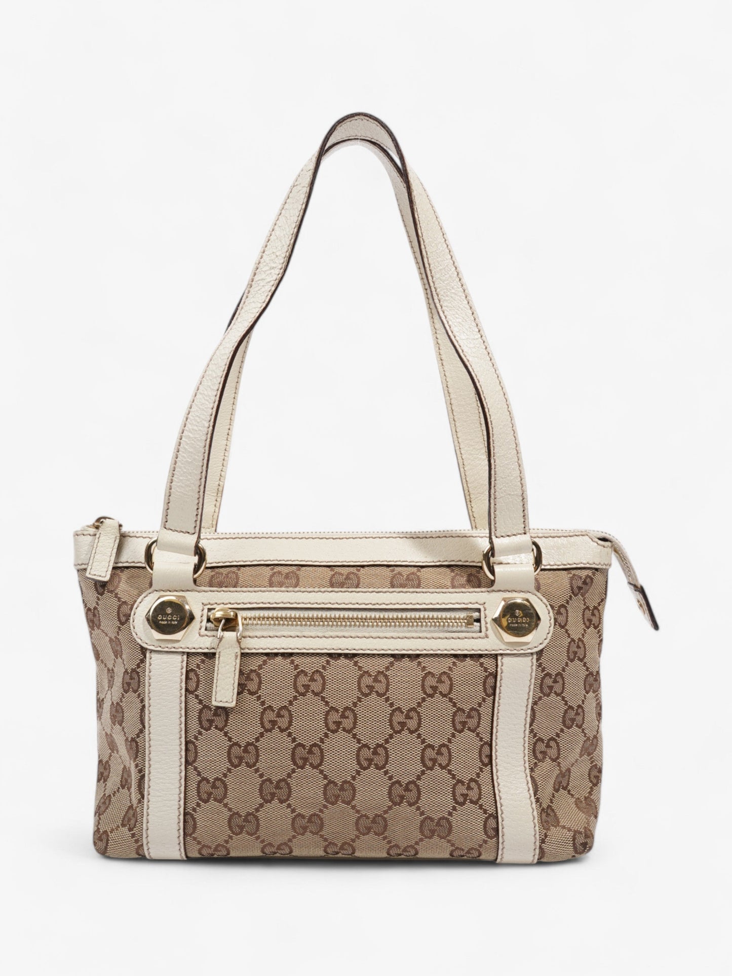 Gucci Charmy GG Supreme / White Canvas