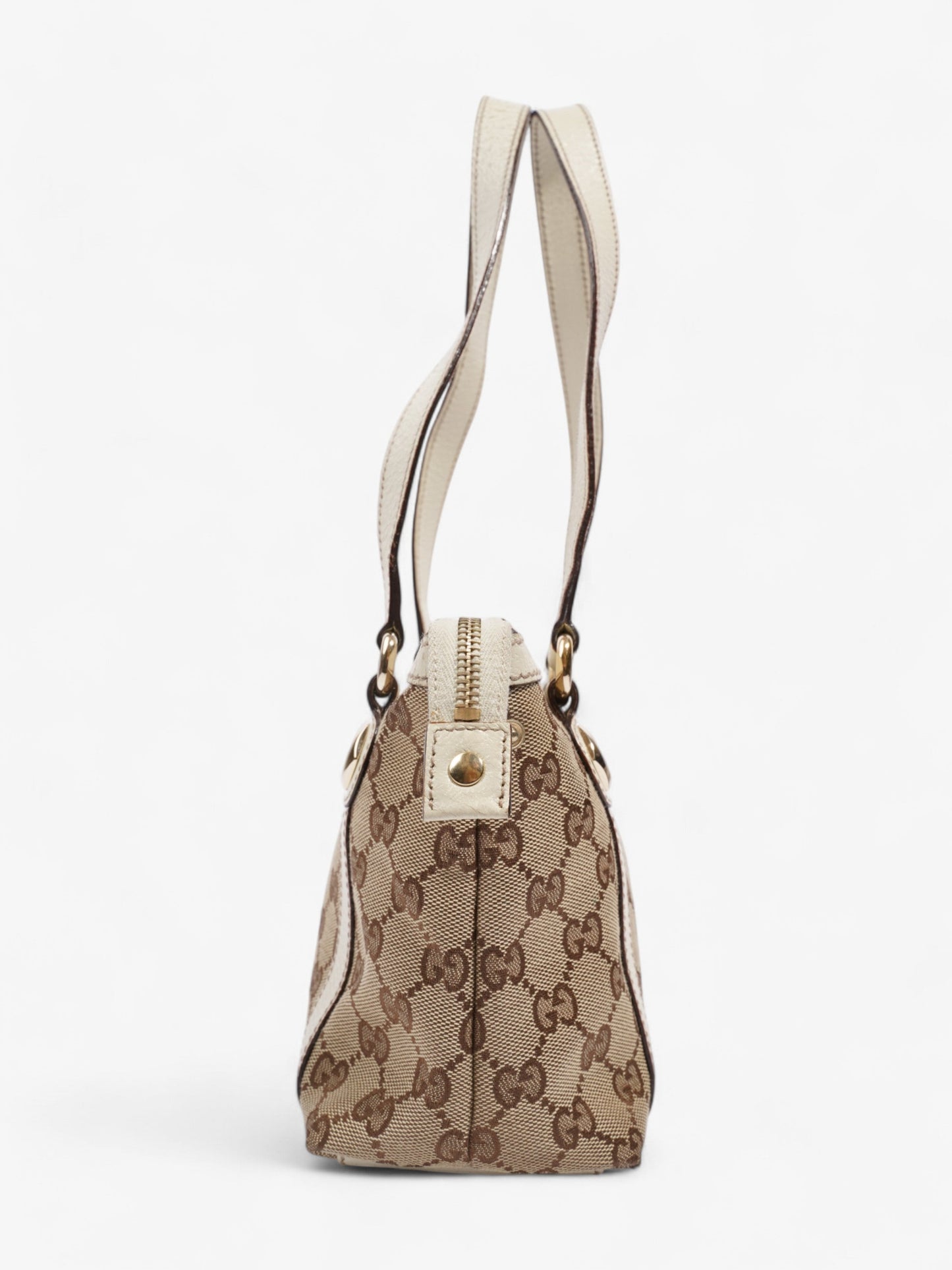 Gucci Charmy GG Supreme / White Canvas