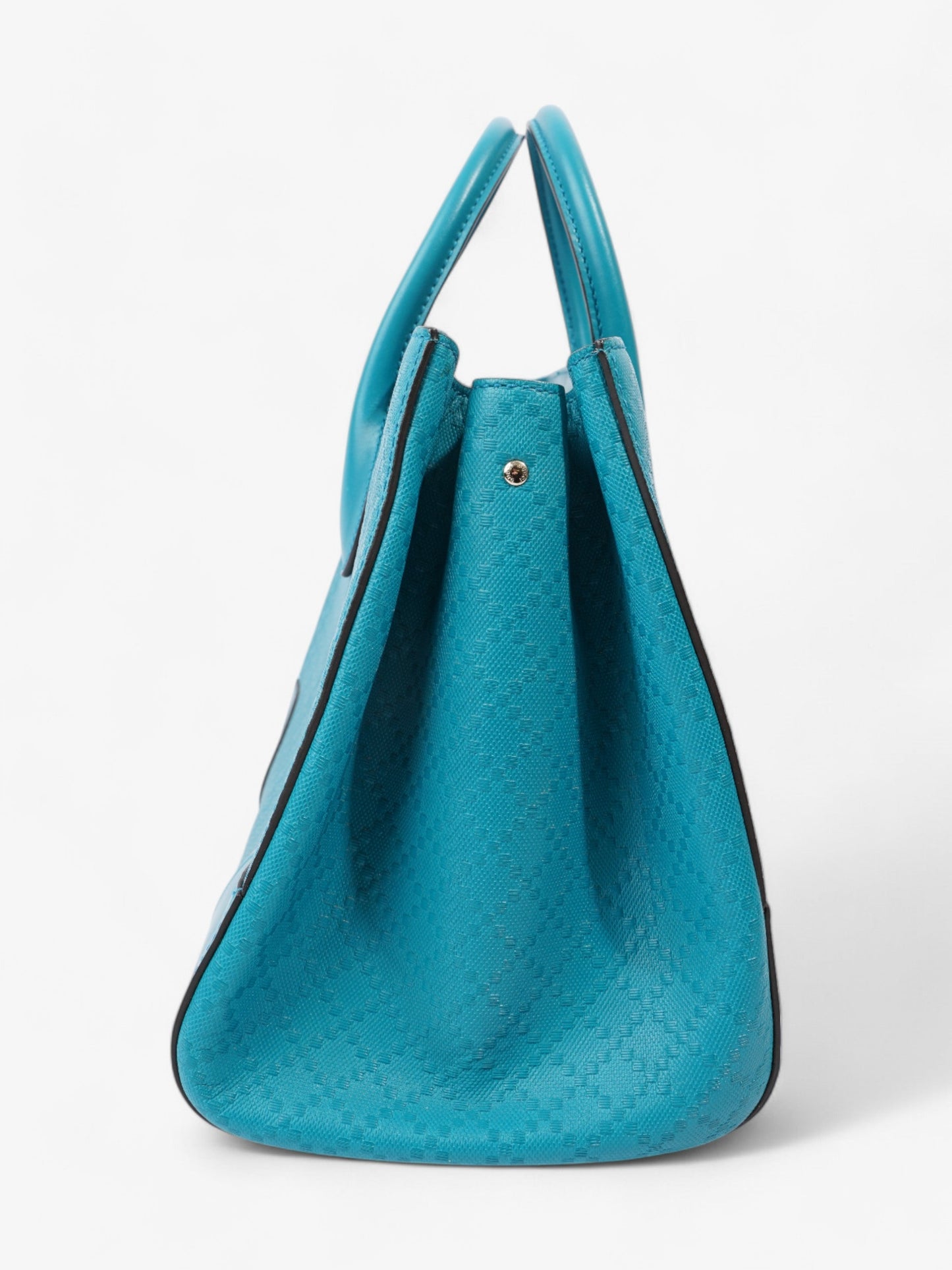 Gucci Diamante 2-Way Turquoise  Leather