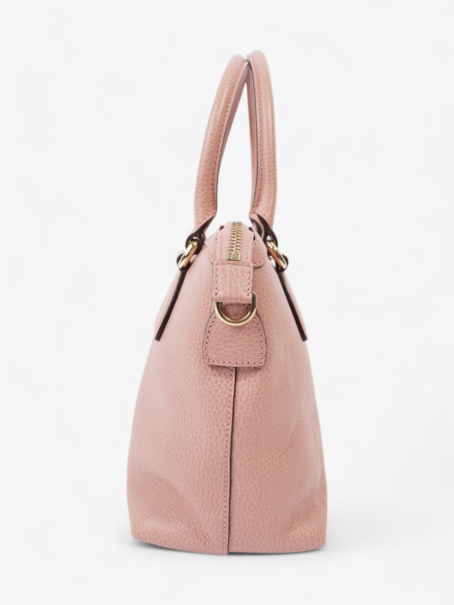 Gucci Dollar Interlocking  Pink Leather