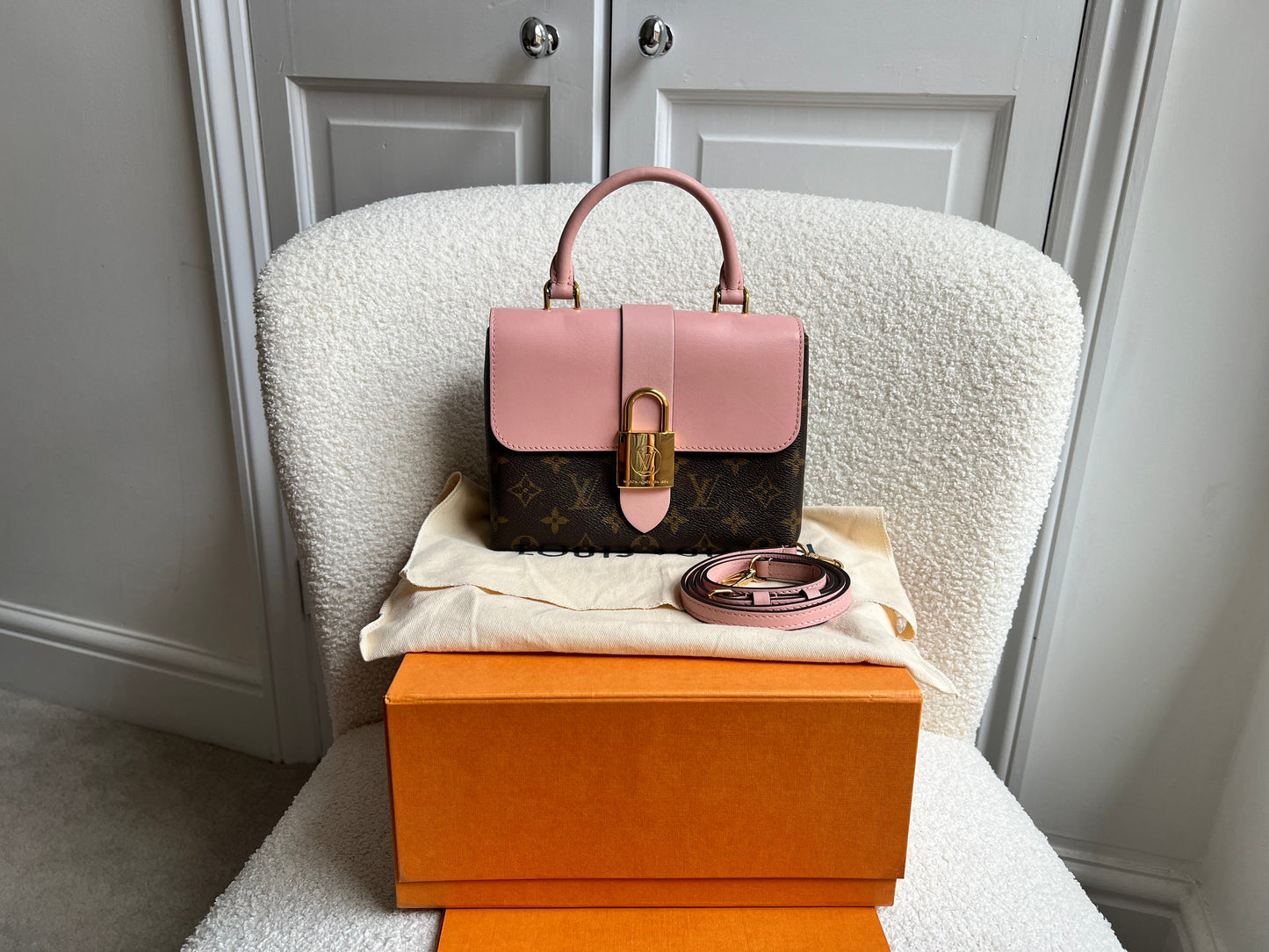 Louis Vuitton Locky BB Monogram Rose Poudre (RRP £1650)