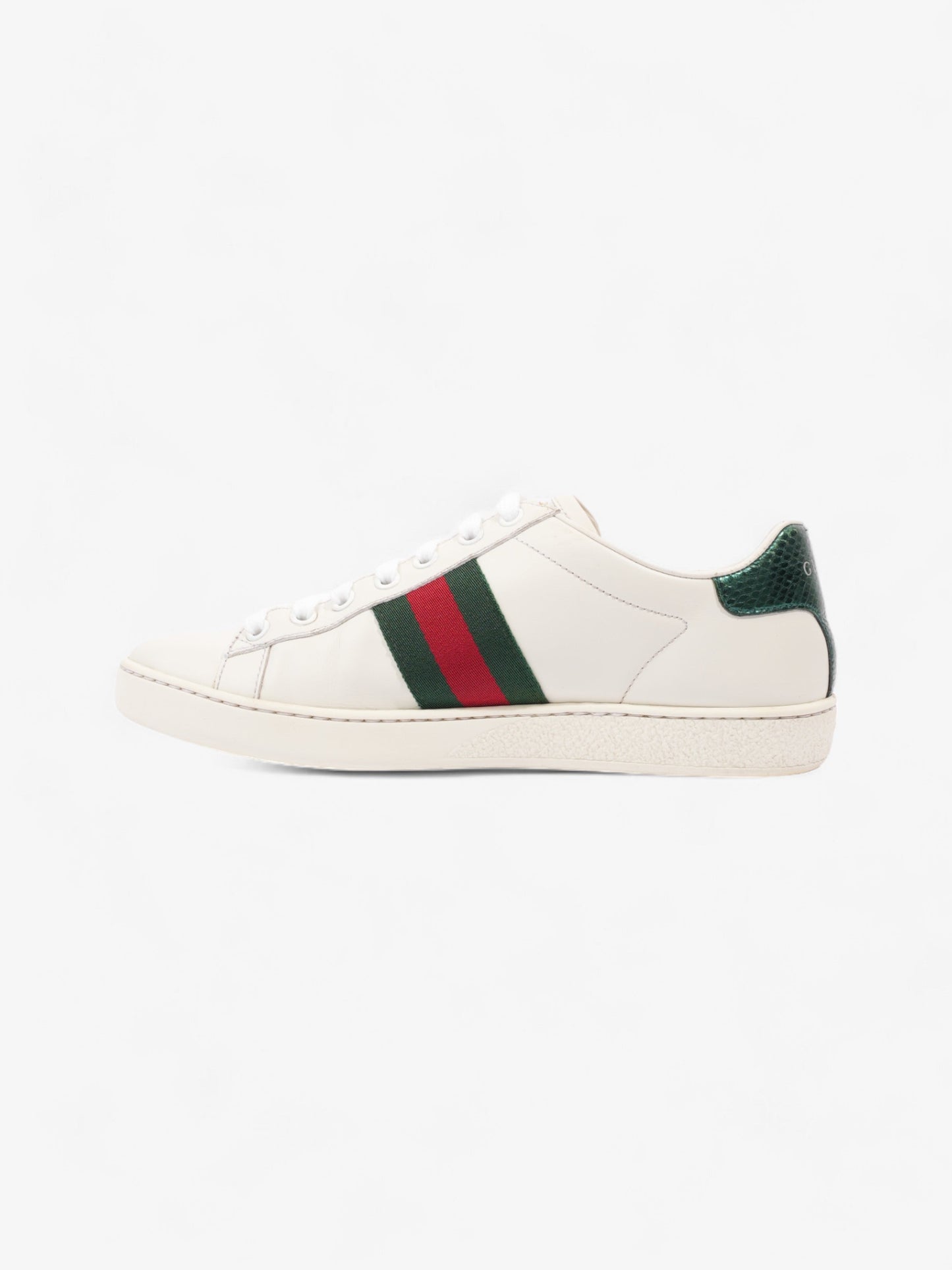 Gucci Ace Embroidered Bee White / Green / Red Leather EU 37 UK 4
